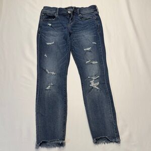 Express Skinny Ankle Mid Rise